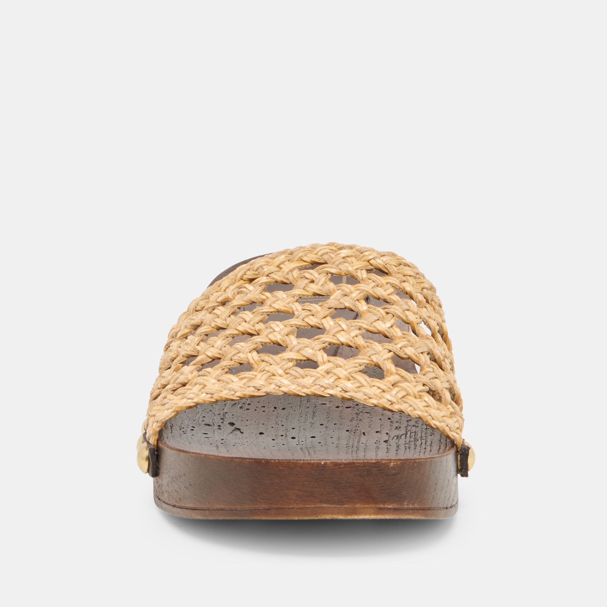 SADIE SANDALS TAN RAFFIA