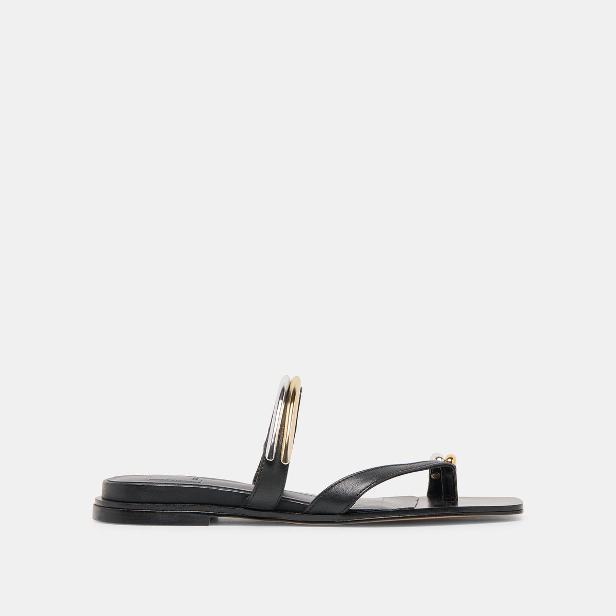 TARINA SANDALS BLACK LEATHER