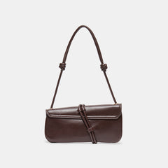 ALICE SHOULDER BAG BROWN CHERRY LEATHER