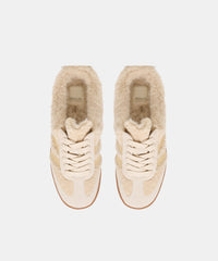MERIT SLIDE PLUSH SNEAKERS NATURAL MULTI PLUSH