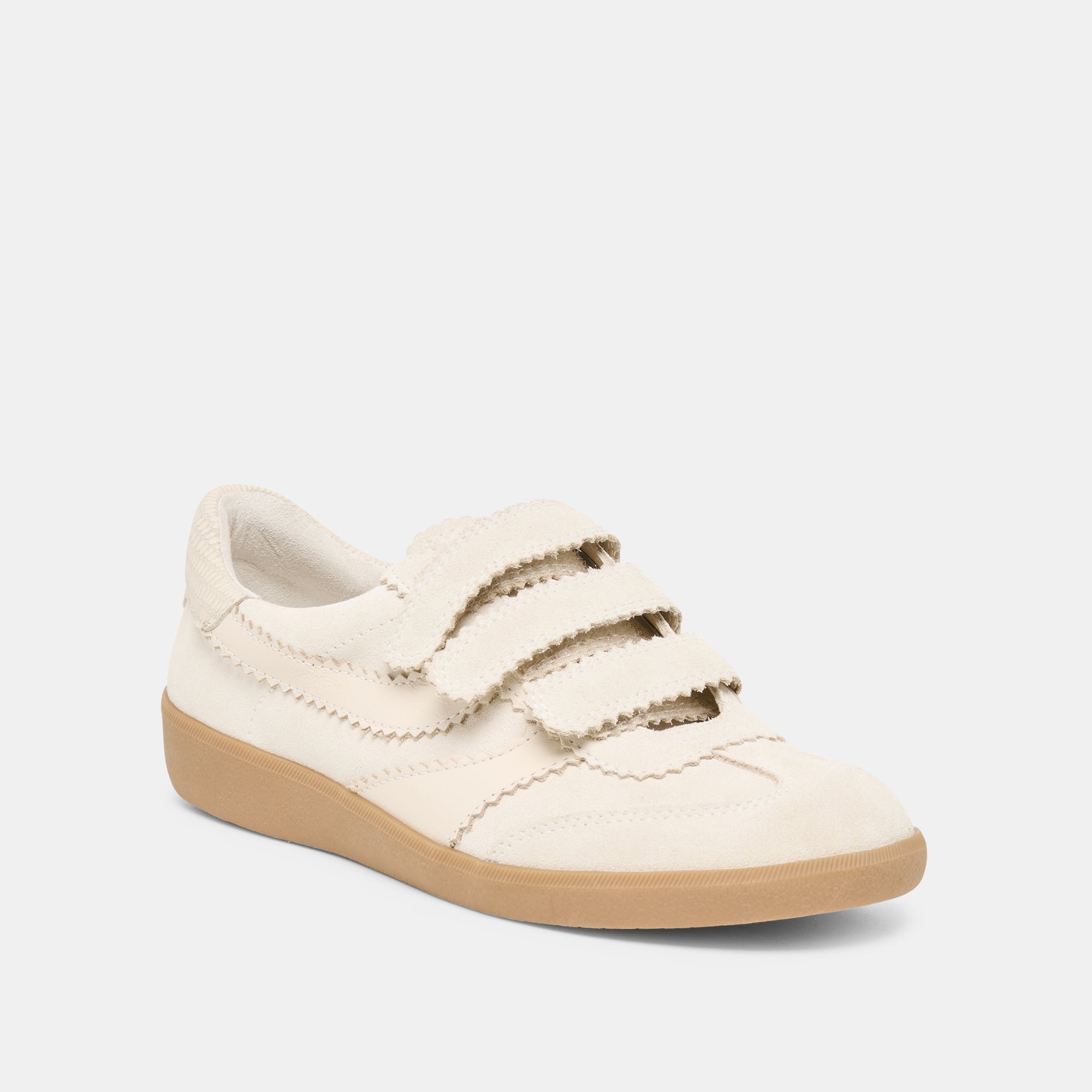 MERIT VELCRO SNEAKERS IVORY LEATHER