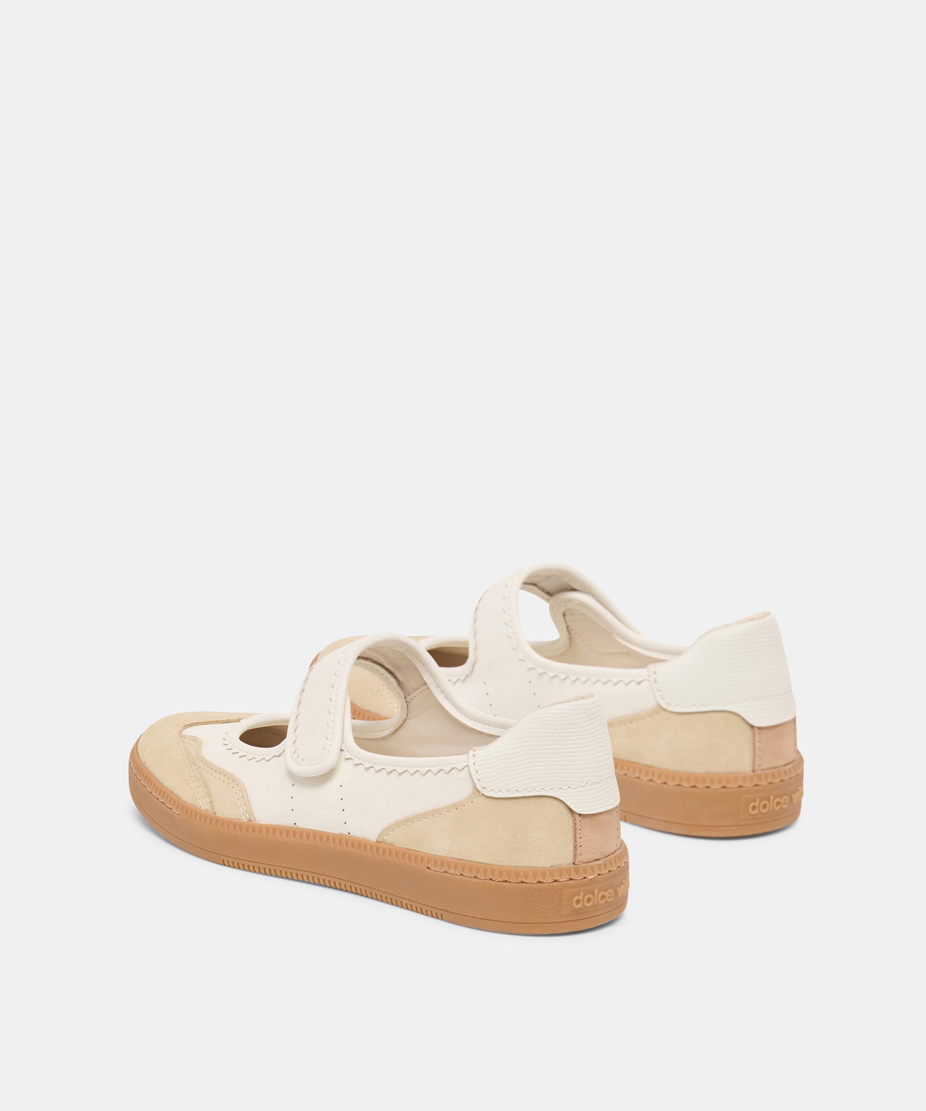 NANET SNEAKERS IVORY MULTI LEATHER