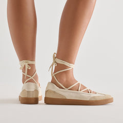 NYOMIE SNEAKERS IVORY MULTI LEATHER