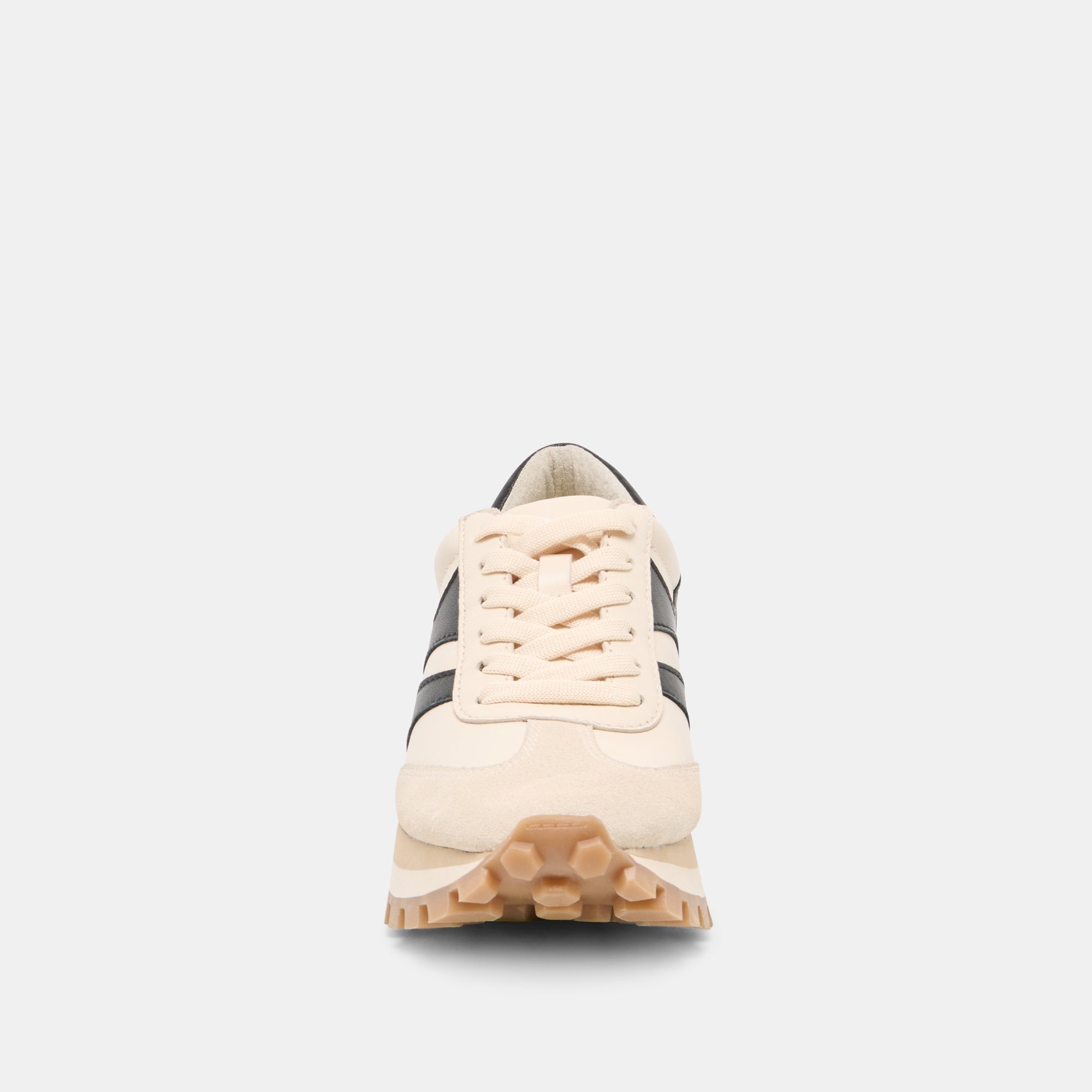 TRESA SNEAKERS WHITE BLACK LEATHER