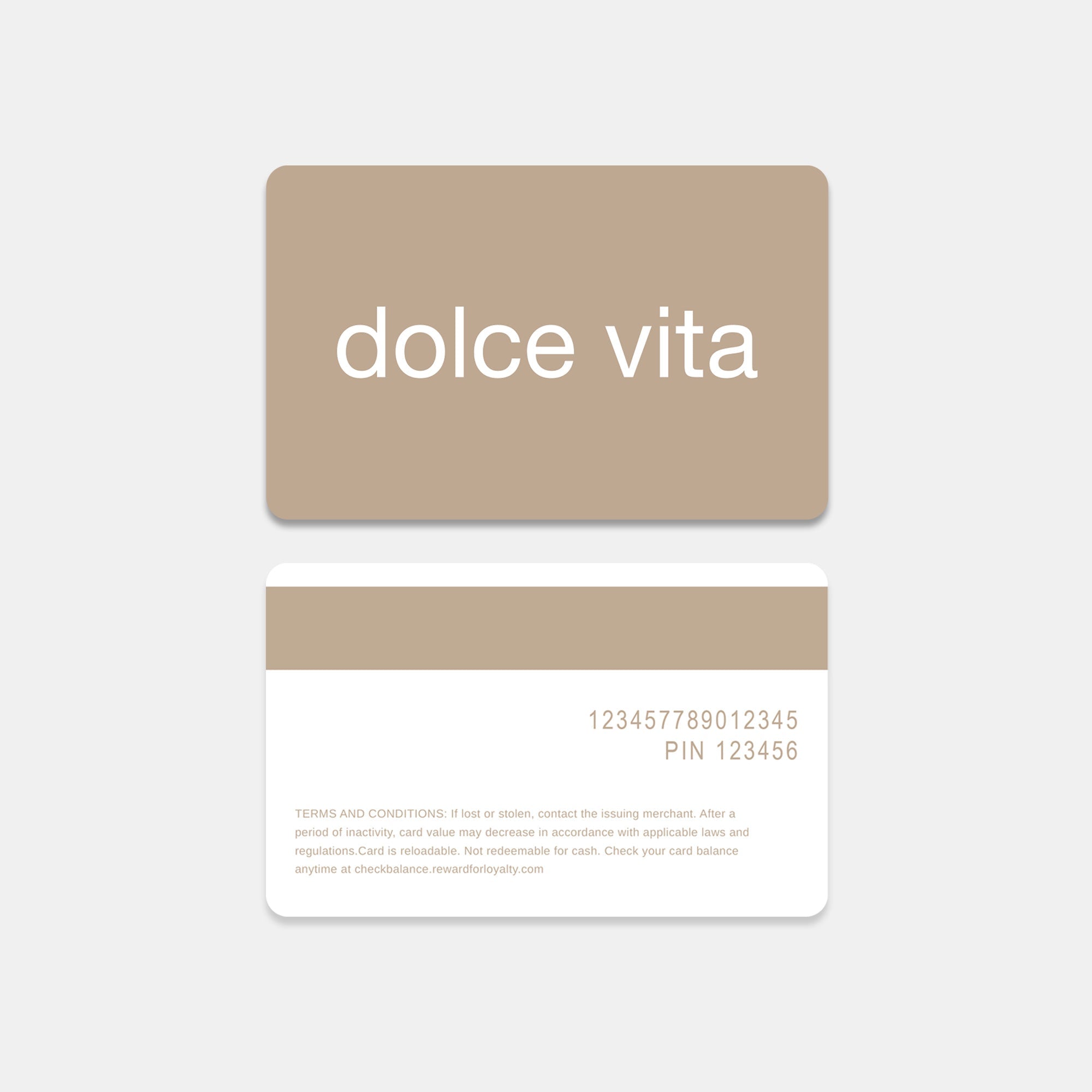 DIGITAL GIFT CARD