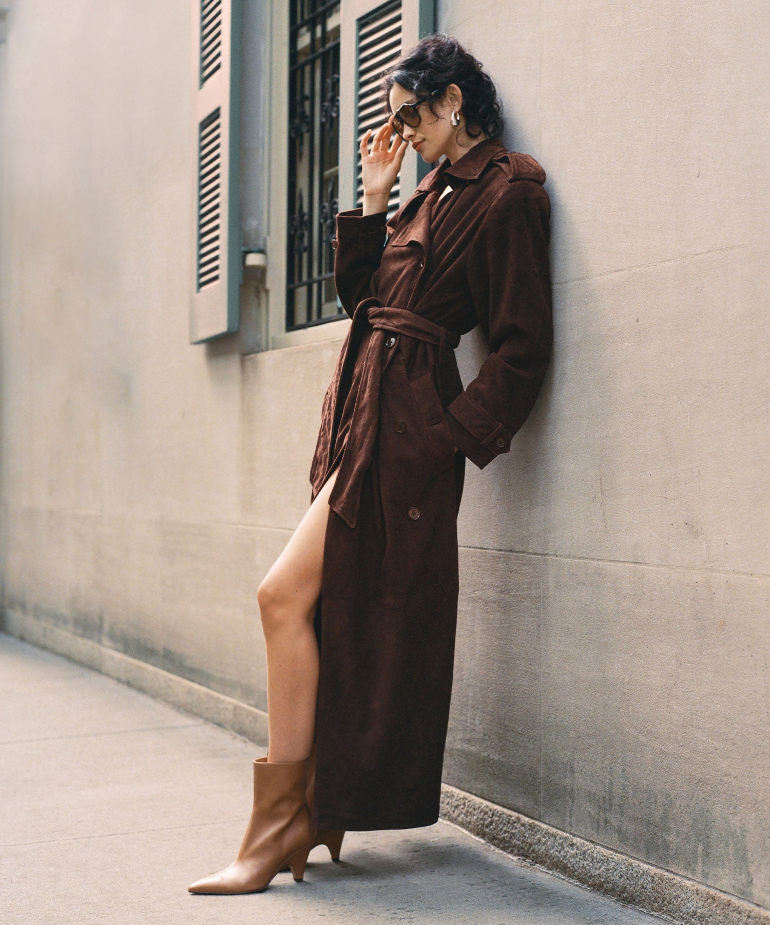 CRUZ BOOTIES TAN LEATHER
